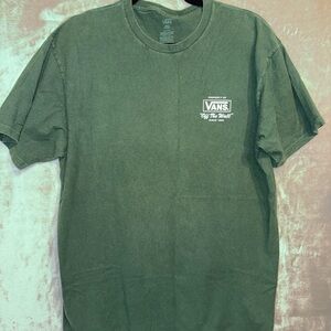Vans Olive Green Short Sleeve Tee